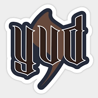 YUD - LOGO Sticker